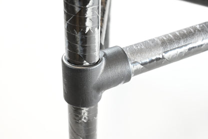 Stool leg joint detail